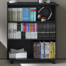 Blaire Steel Mobile Book Cart