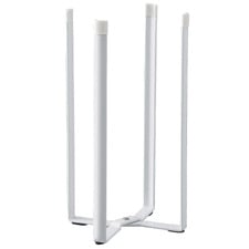 White Tosca Metal Kitchen Echo Stand
