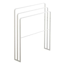 Tower 700 x 800mm White 3 Bar Towel Stand