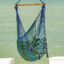 Gabriela Hand-Woven Cotton Mexican Chair Hammock