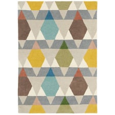 Yellow Estella Vases Hand-Tufted Wool Rug