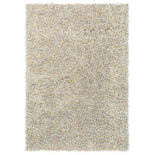 Mustard Young Hand-Tufted Pure New Wool Shag Rug