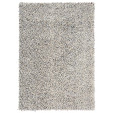 Young Hand-Tufted Pure New Wool Shag Rug
