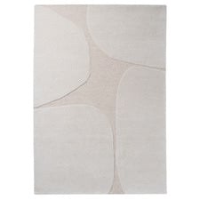 Beige Bruta Hand-Tufted Pure New Wool Rug