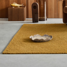Ochre Echo Hand-Tufted Pure New Wool Rug