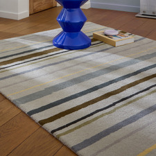 Steel Grey Shift Hand-Tufted Pure New Wool Rug