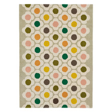 Spot Flower Hand-Tufted Wool Rug