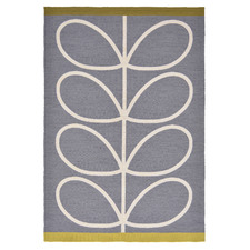 Slate Giant Linear Stem Outdoor Rug