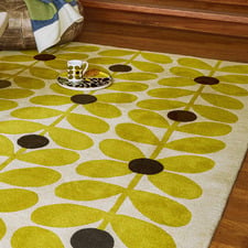 Sixties Stem Hand-Tufted Pure New Wool Rug