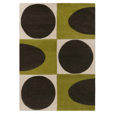 Lichen Spot Square Hand-Tufted Pure New Wool Rug