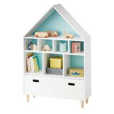 Kids' White Rhodora Bookcase