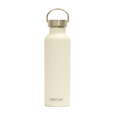 White Go+ 750ml Stainless Steel Water Bottle