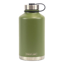 Green All Day 1.9L Stainless Steel Water Bottle