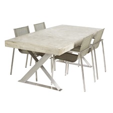 Peninsula Cement Fibre Table with LYN Base