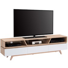 Scandi Style Oak Entertainment Unit