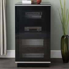 55cm IR-Friendly Enclosed Hi-Fi Glass-Top Rack