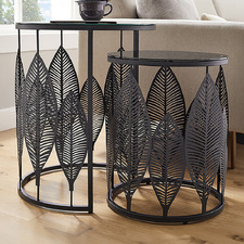 2 Piece Grazia Nesting Side Table Set