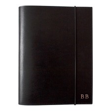 A5 Black Leather Journal