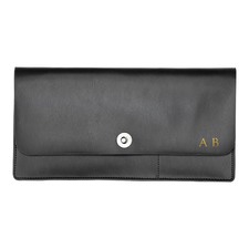 Basics Black Travel Wallet