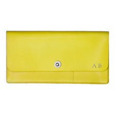 Basics Yellow Travel Wallet