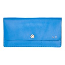 Basics Blue Travel Wallet