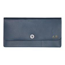 Navy Travel Wallet