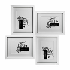 4 Piece 5 x 7" Slim Box Frame Gallery Wall Set