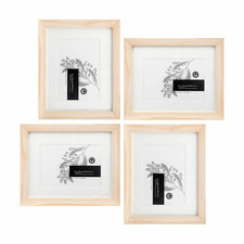 4 Piece 5 x 7" Slim Box Frame Gallery Wall Set (Set of 4)