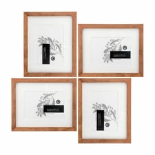 4 Piece 5 x 7" Slim Box Frame Gallery Wall Set