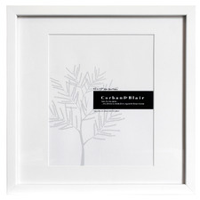 Corban & Blair 10 x 8" Slim Box Photo Frame with Mat