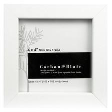 Corban & Blair 4 x 4" Slim Box Photo Frame
