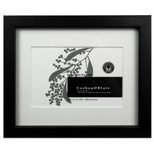 Corban & Blair 6 x 4" Slim Box Photo Frame with Mat