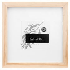 Corban & Blair 4 x 4" Slim Box Picture Frame with Mat