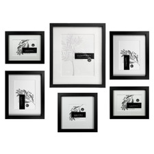 6 Piece Slim Box Frame Gallery Wall Set