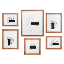 6 Piece Slim Box Frame Gallery Wall Set