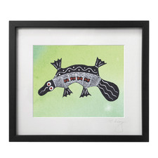 Platypus Framed Printed Wall Art
