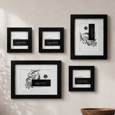 5 Piece Slim Box Gallery Wall Set
