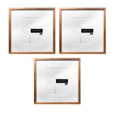 3 Piece Slim Box 16 x 16" Photo Frame Set