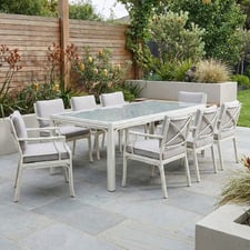 8 Seater Gardenia Outdoor Dining Set