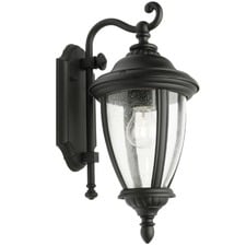 Black Oxford Outdoor Wall Light