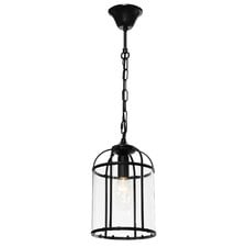 Clovelly Aluminium & Glass Pendant Light