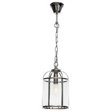 Clovelly Aluminium & Glass Pendant Light
