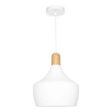 Bevo White Aluminium Pendant Light