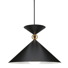Efraim Large Hourglass Steel Pendant Light