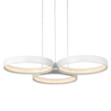 Fallon Steel LED 3 Light Pendant
