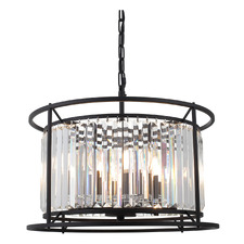 Auburn Steel 6 Light Pendant