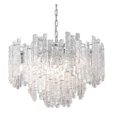 Ruther Glass 10 Light Pendant