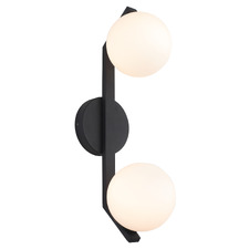 Reno Frosted Glass 2-Light Wall Light