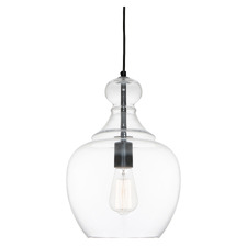 Harris Steel & Glass Pendant Light