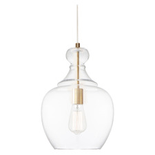 Harris Steel & Glass Pendant Light